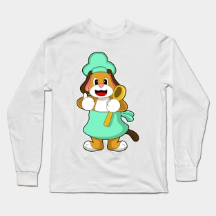 Dog Cook Cooking spoon Long Sleeve T-Shirt